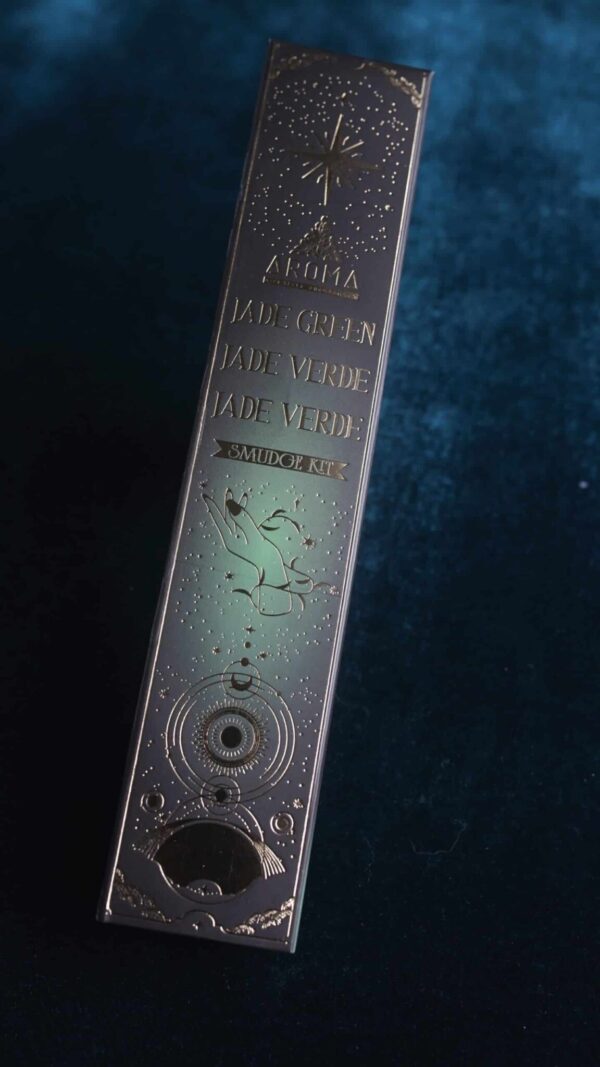 Incienso mineral jade verde