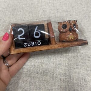 Calendario artesano buho