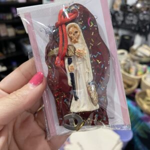 Amuletos cargado Santa muerte