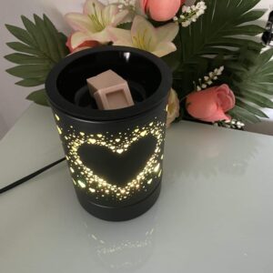 Lámpara eléctrica corazon
