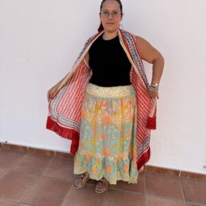 Chaleco marroquí rojo