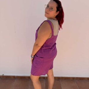 Mono sencillo morado - Imagen 2