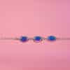 pulsera trio lapislazuli - Imagen 2