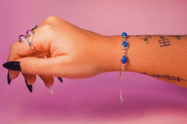 pulsera trio lapislazuli