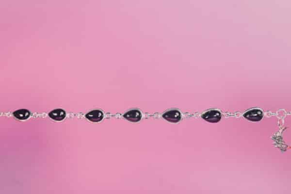 pulsera onix lagrima + luna consagrada