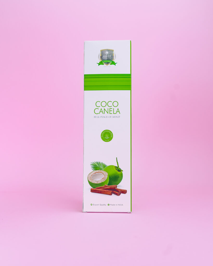 Incienso alaukik coco y canela