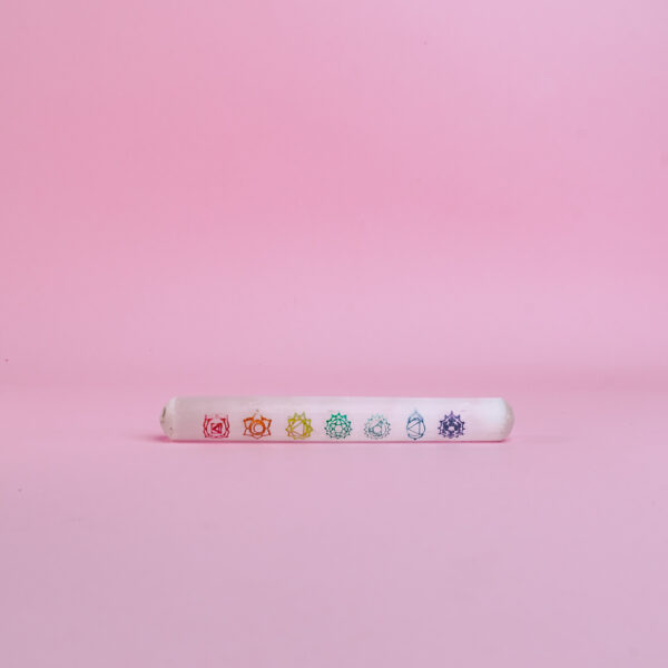 masajeador selenita 7 chakras