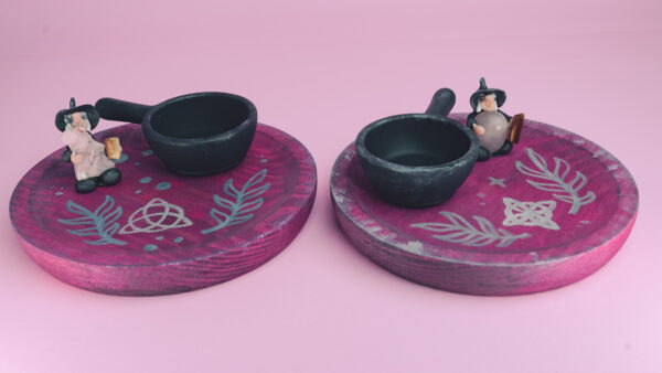 Plato ofenda rosa