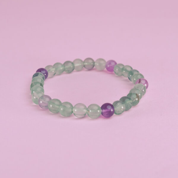 Pulsera bola fluorita (transformación / abrecaminos)