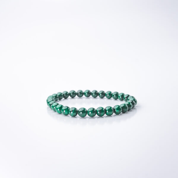 Pulsera bola 4 mm malaquita