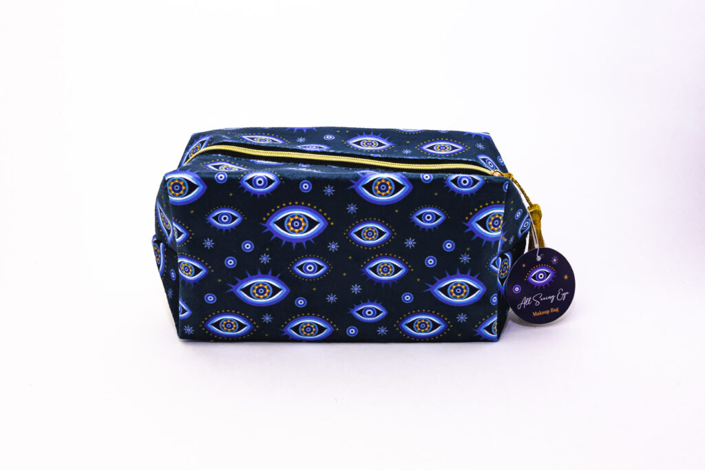Neceser terciopelo mediano ojo de la providencia