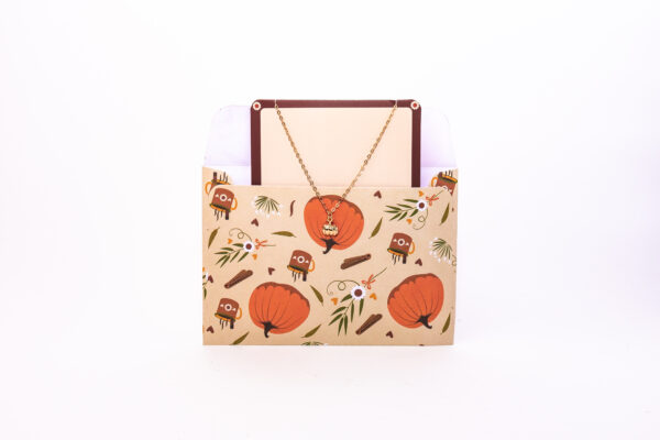 collar calabaza de los deseos de otoño - Imagen 2