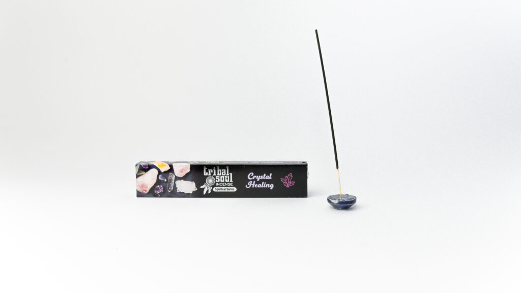 Incienso Cristal Sanador con quemador