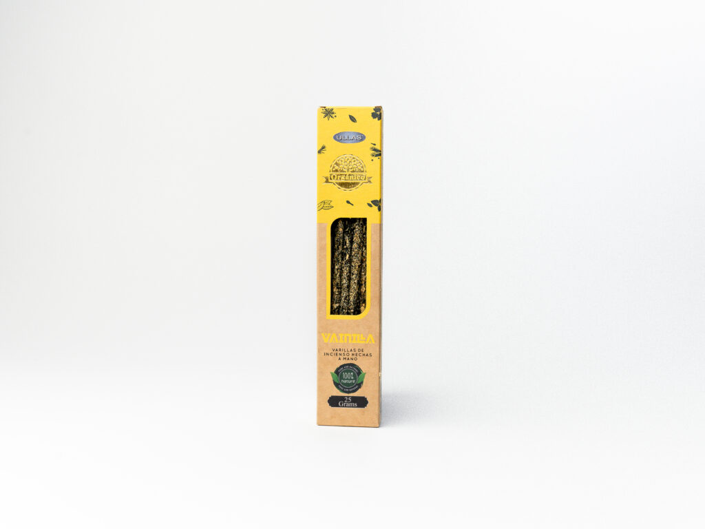 Incienso organico ullas vainilla