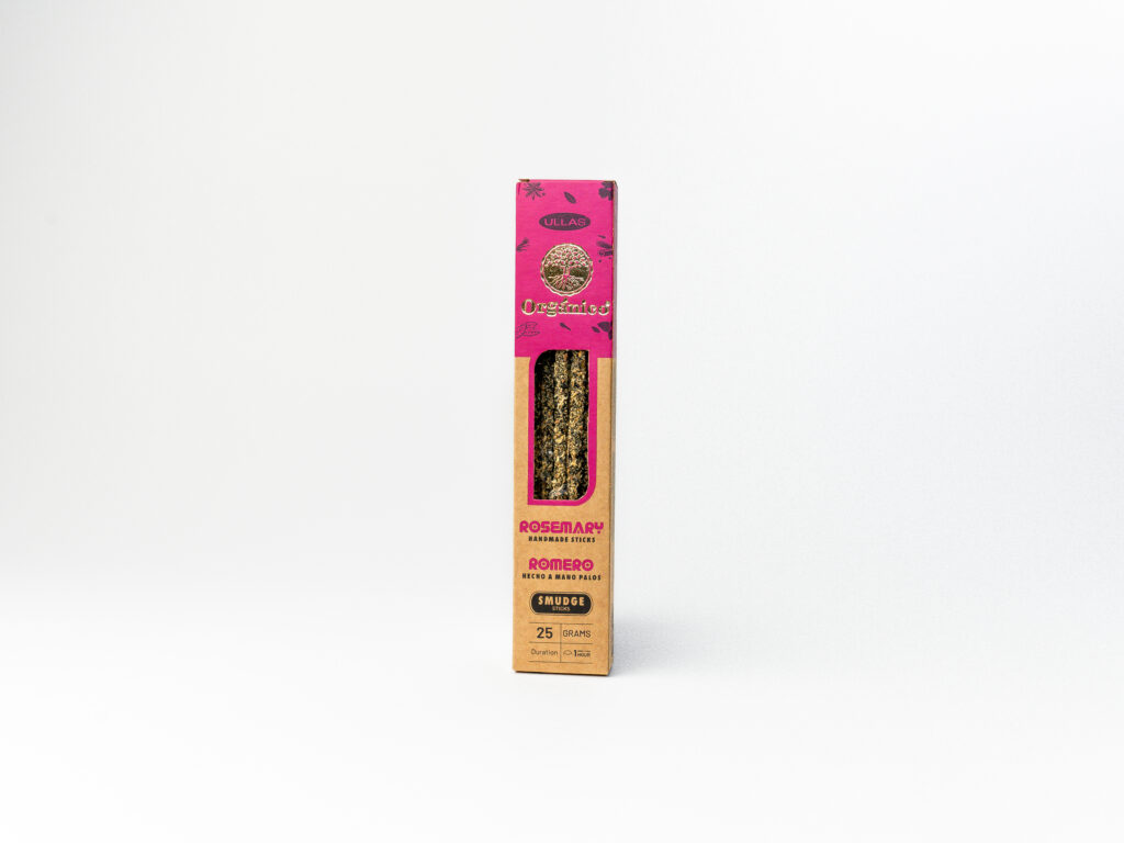 Incienso organico ullas romero