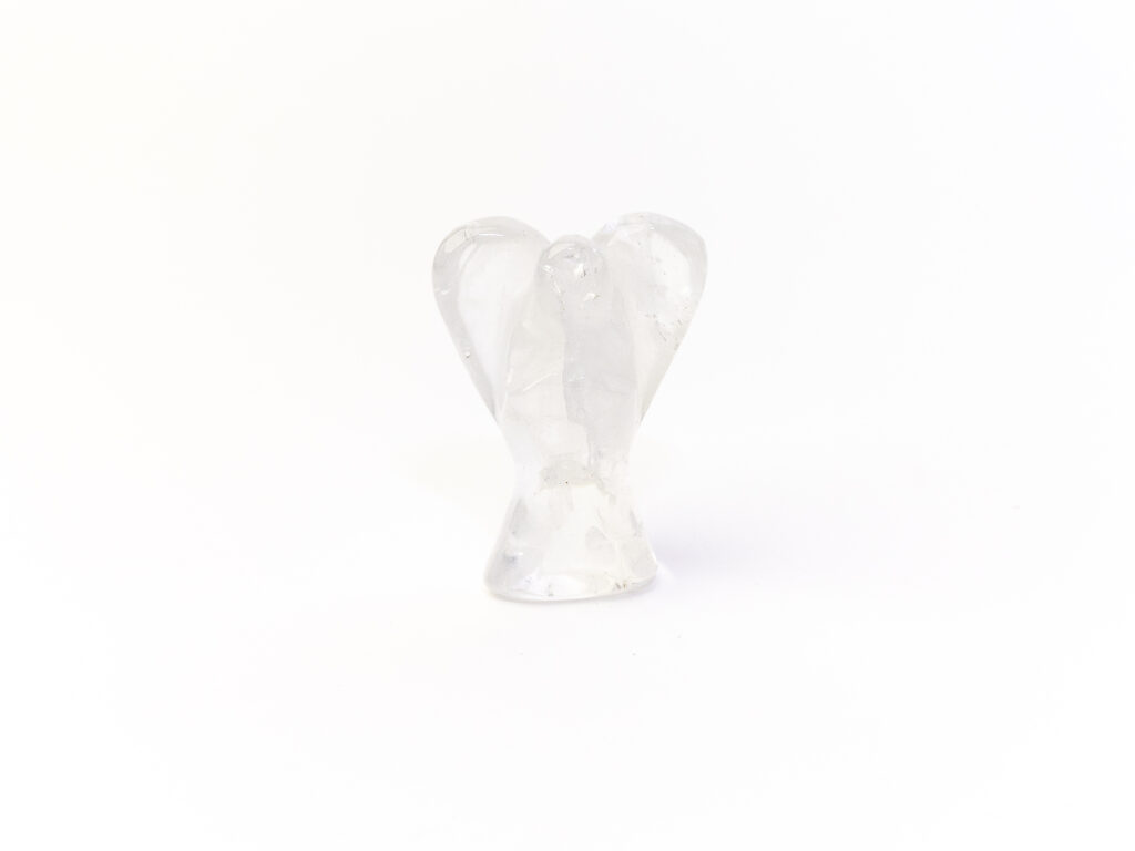angel de cuarzo cristal 6cm