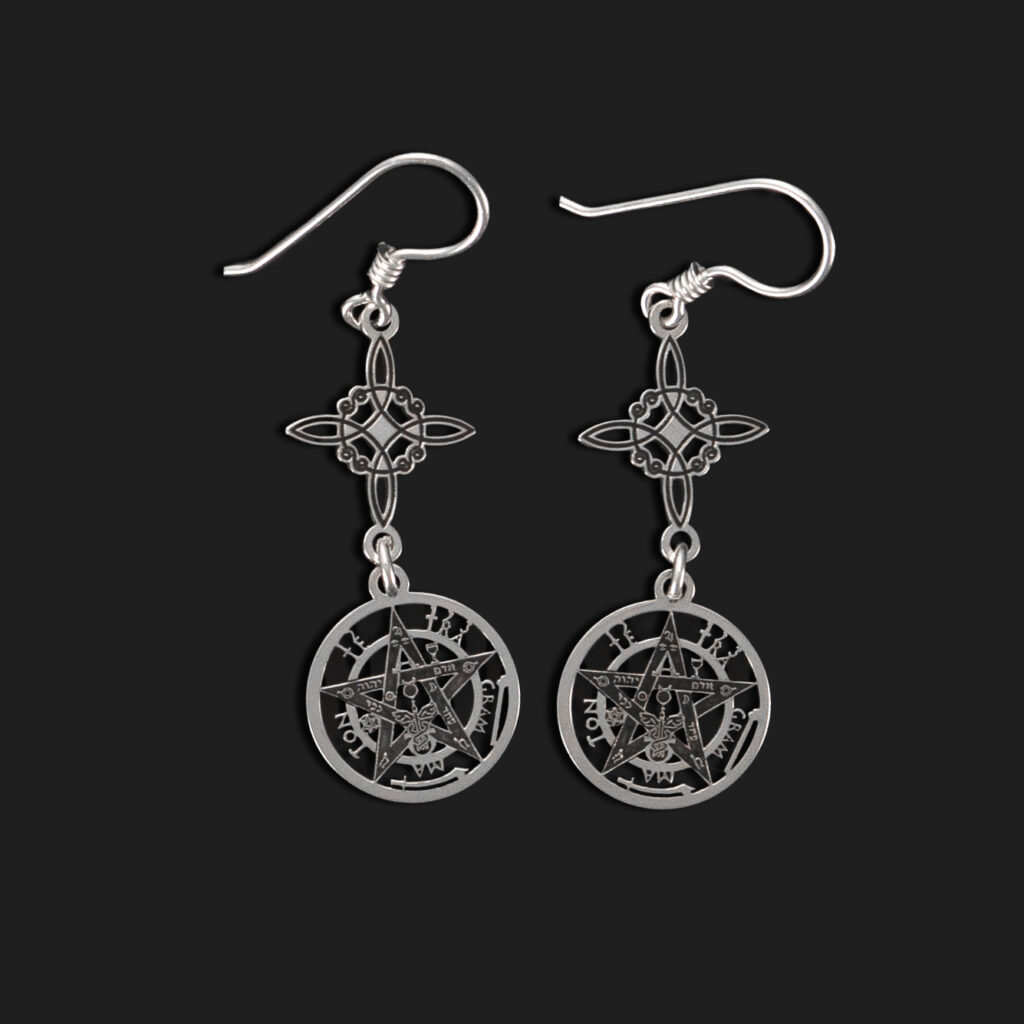 pendientes doble proteccion cierre hippie