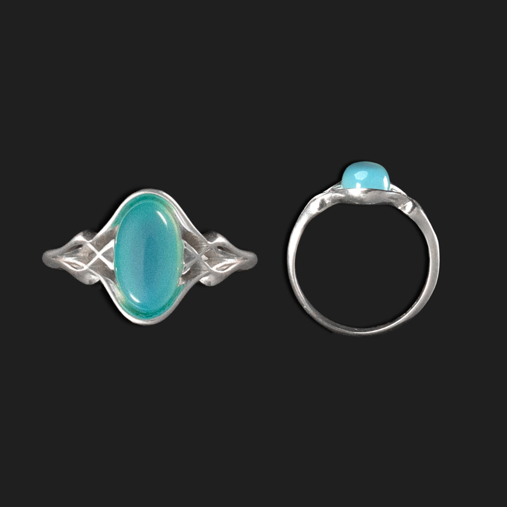 anillo elfico onix cielo