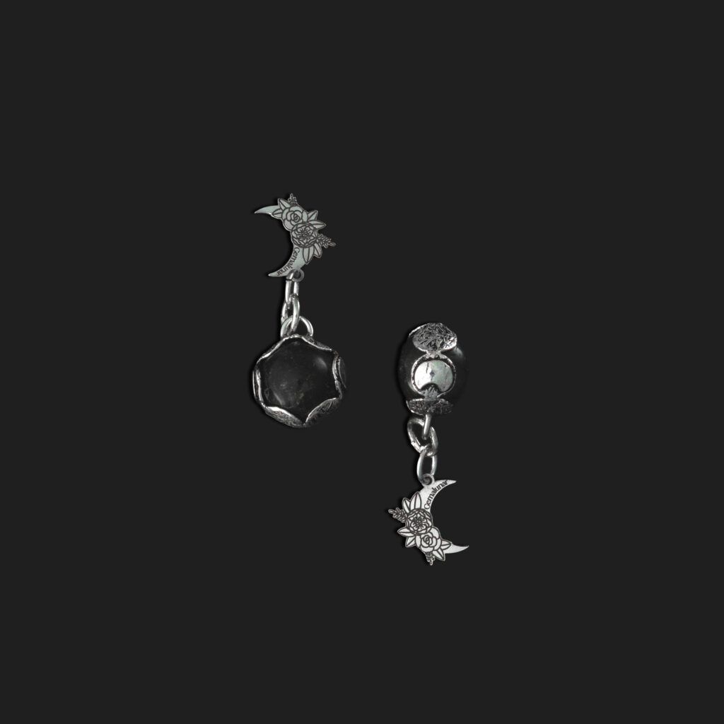 Colgante Gema Lunar activado labradorita