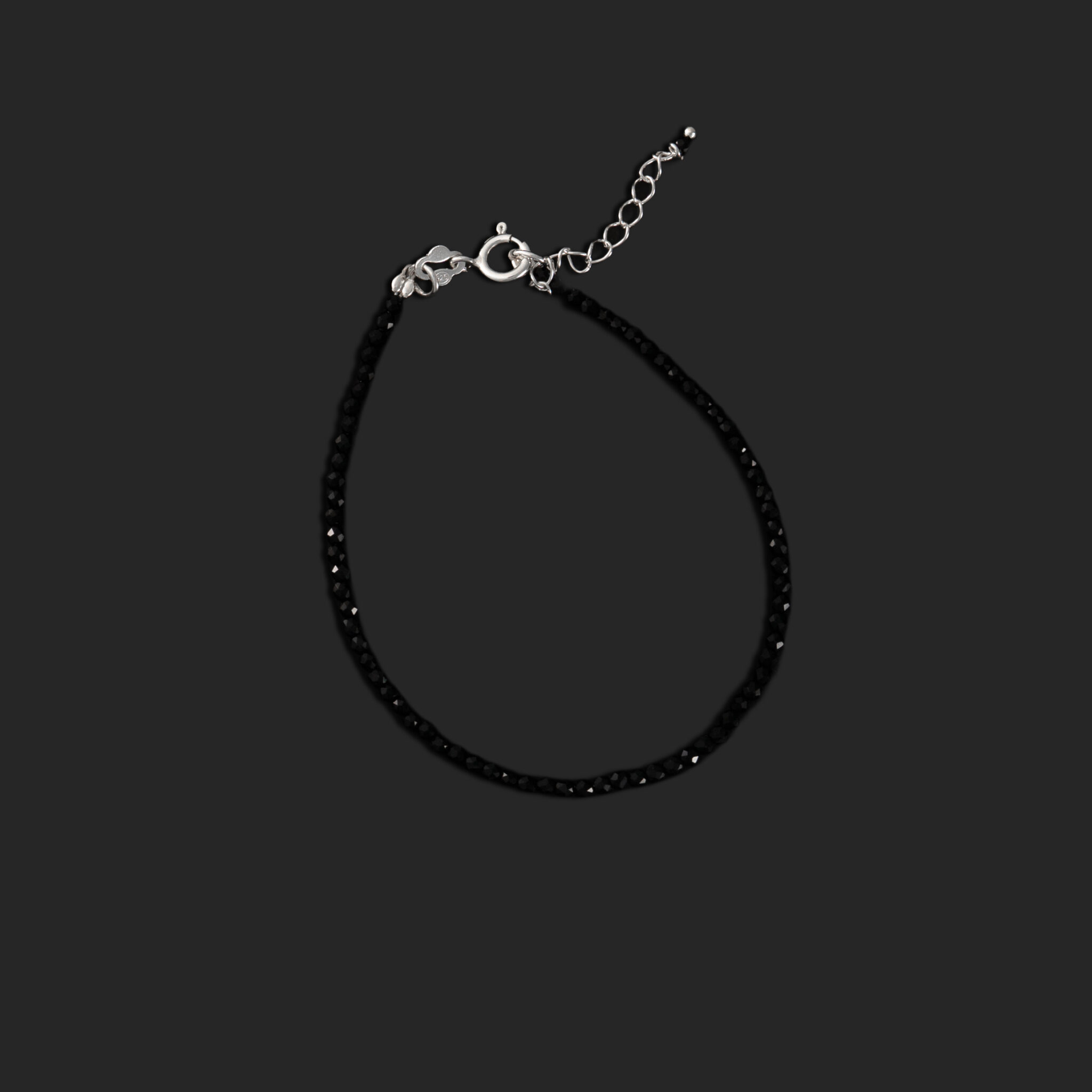 Pulsera onix plata