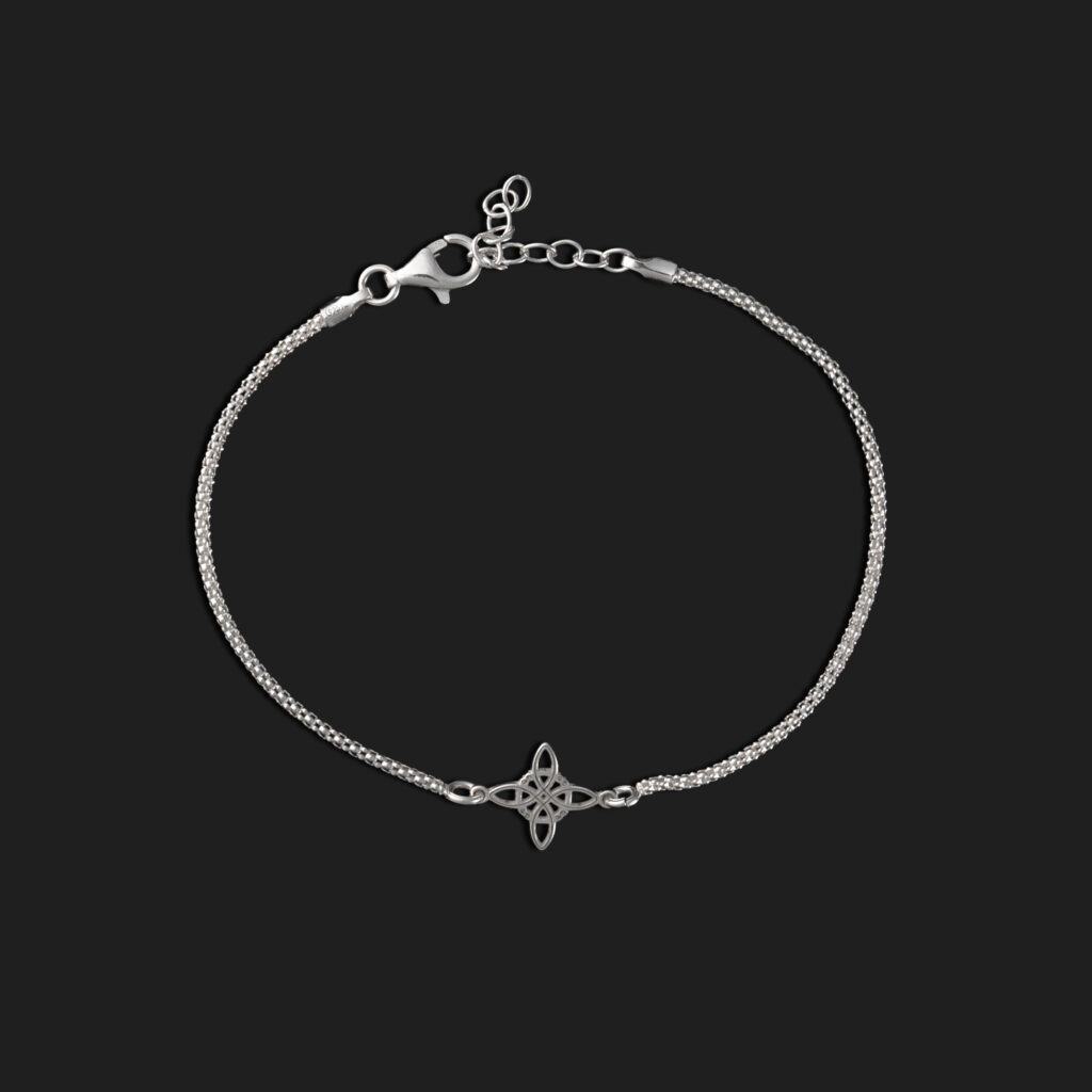 Pulsera mini nudo de bruja