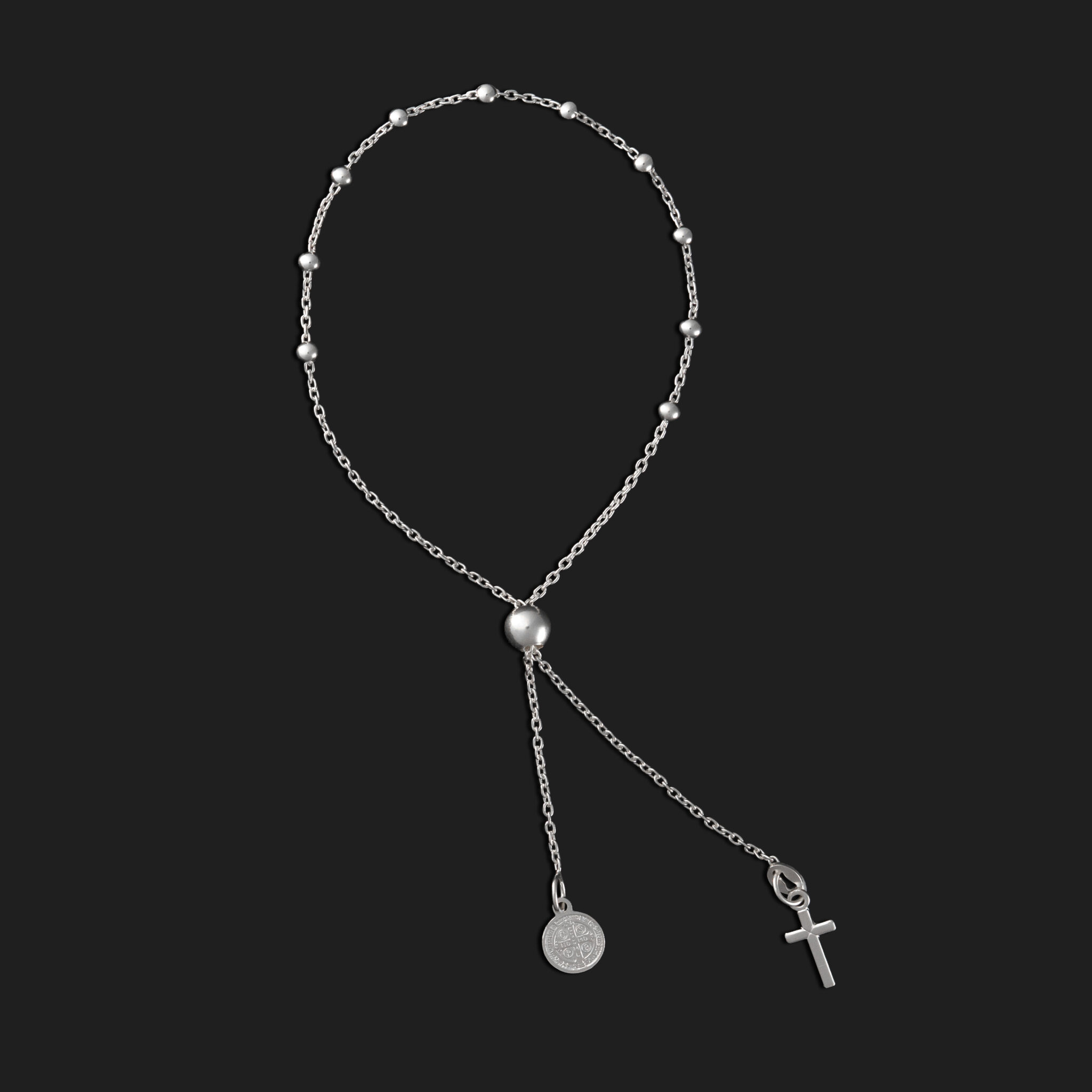 Pulsera Rosario San Benito y Cruz