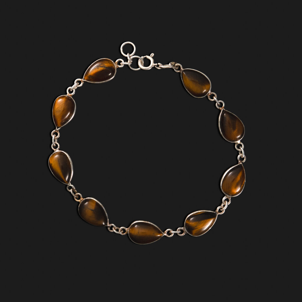 pulsera lagrimas de ojo de tigre