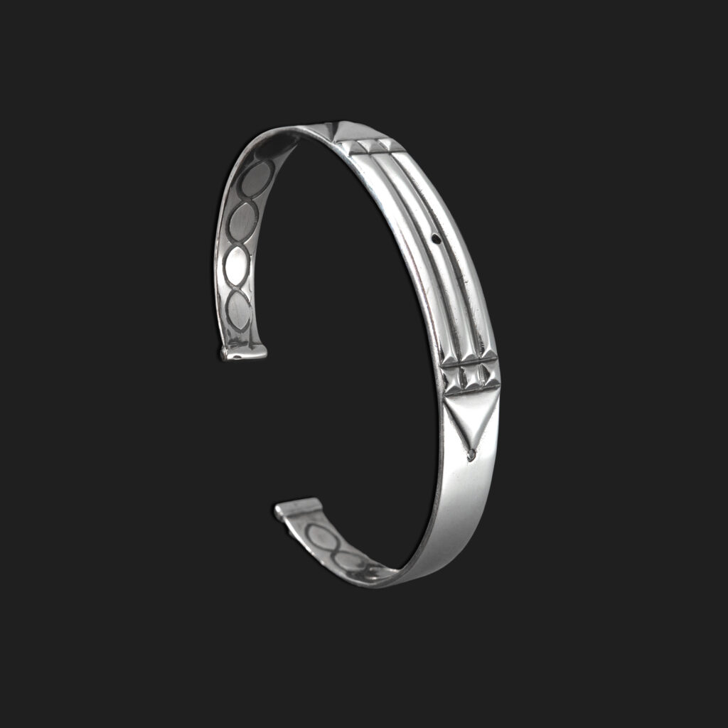 Brazalete Atlante plata de ley