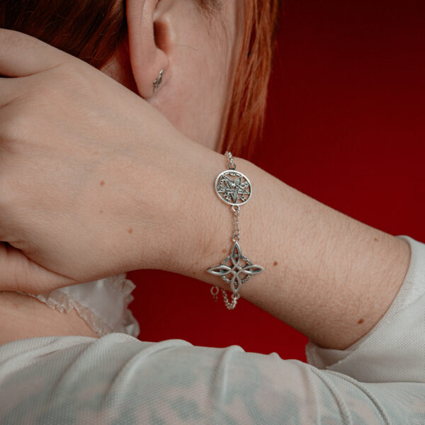 Pulsera Doble Protección Gema Lunar - Imagen 2