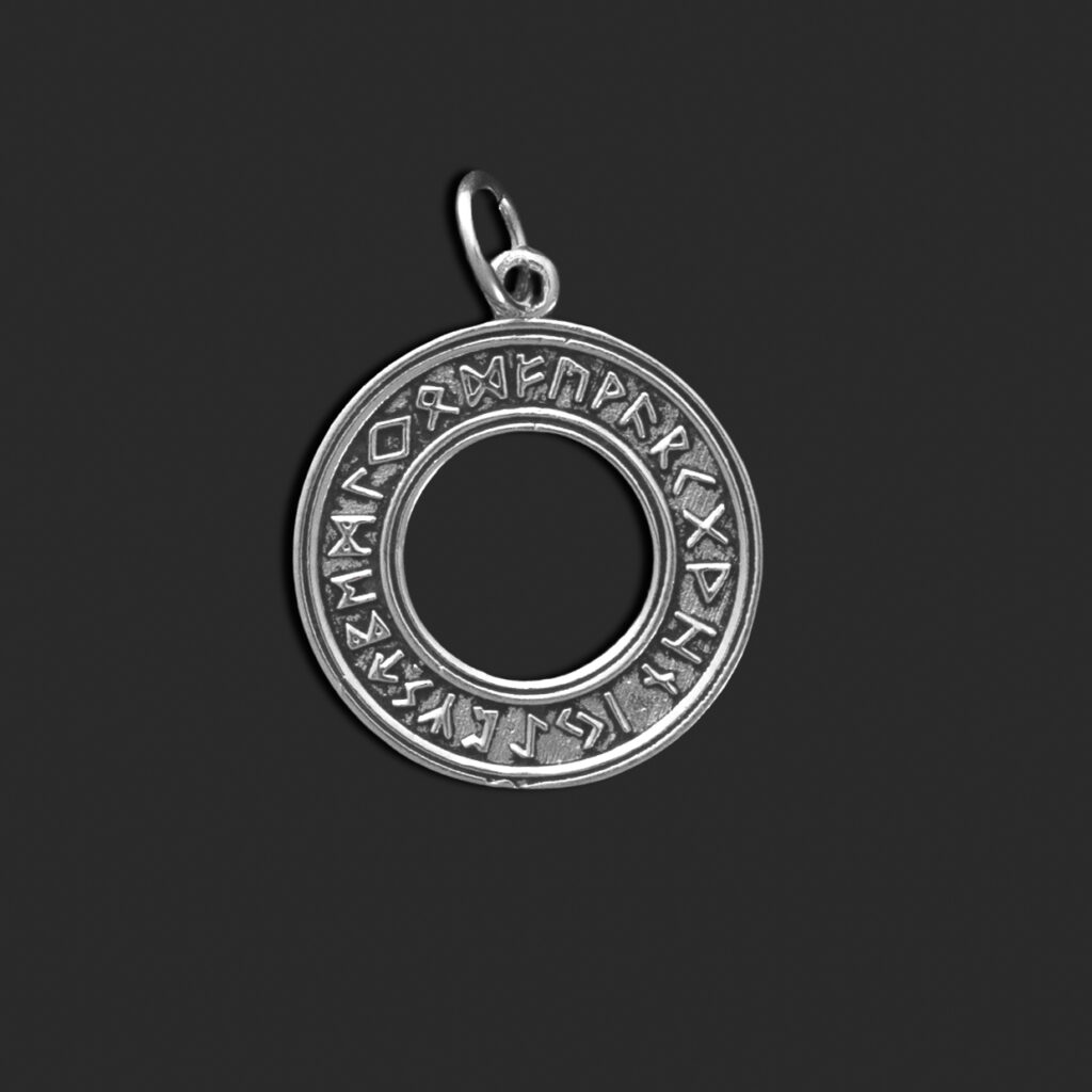 colgante rueda vikinga proteccion