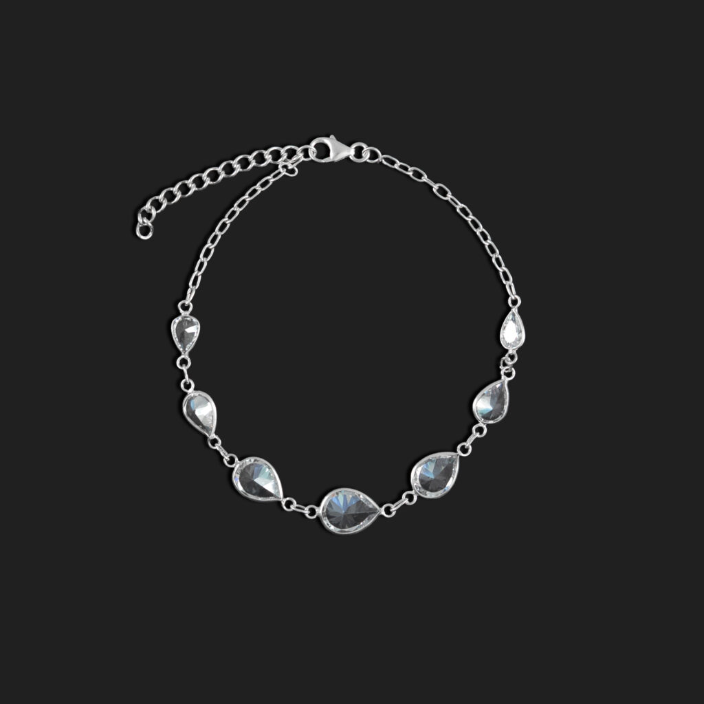 Pulsera lagrimas de cuarzo