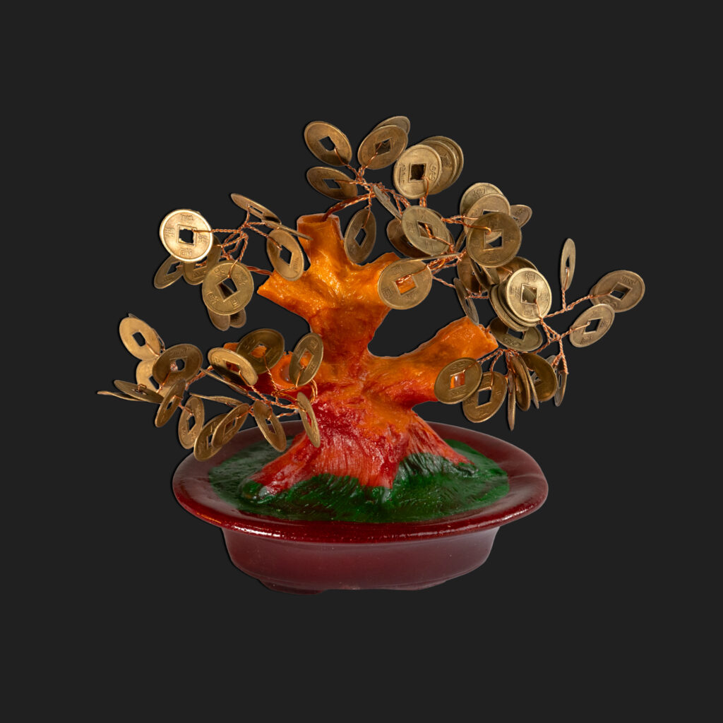 arbol monedas feng shui fortuna