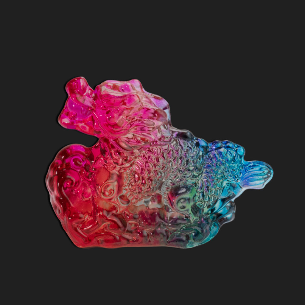 dragon arcoiris armonizador cristal