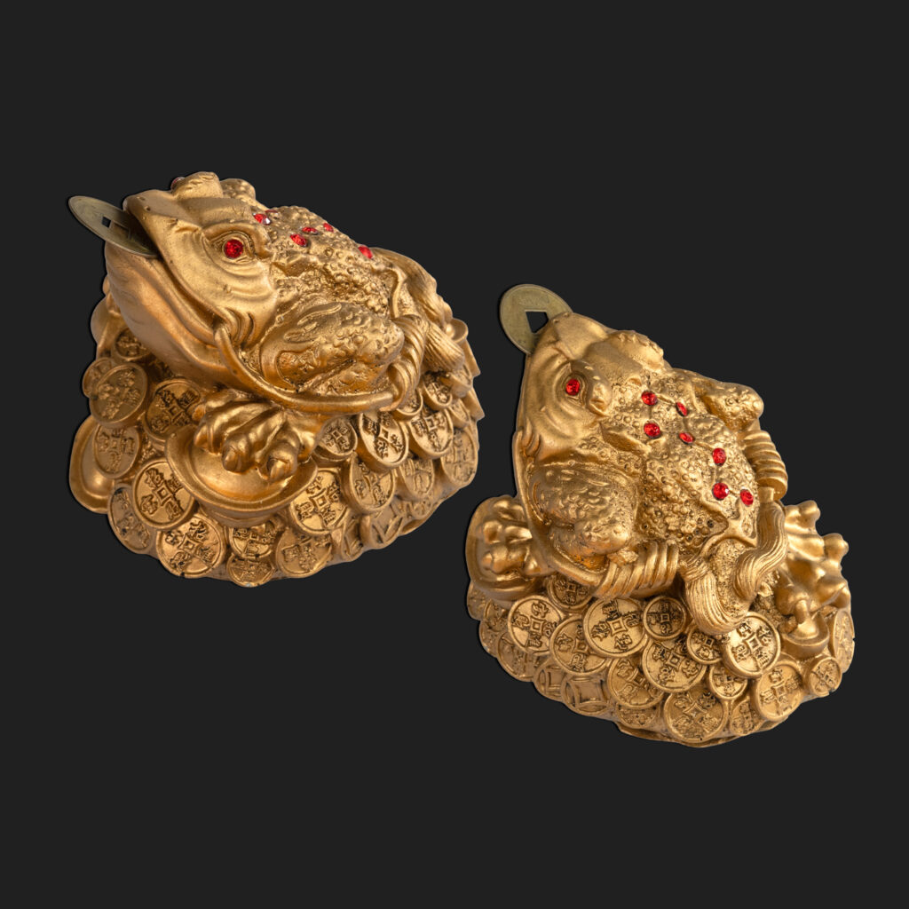 rana de la abundancia 8 cm