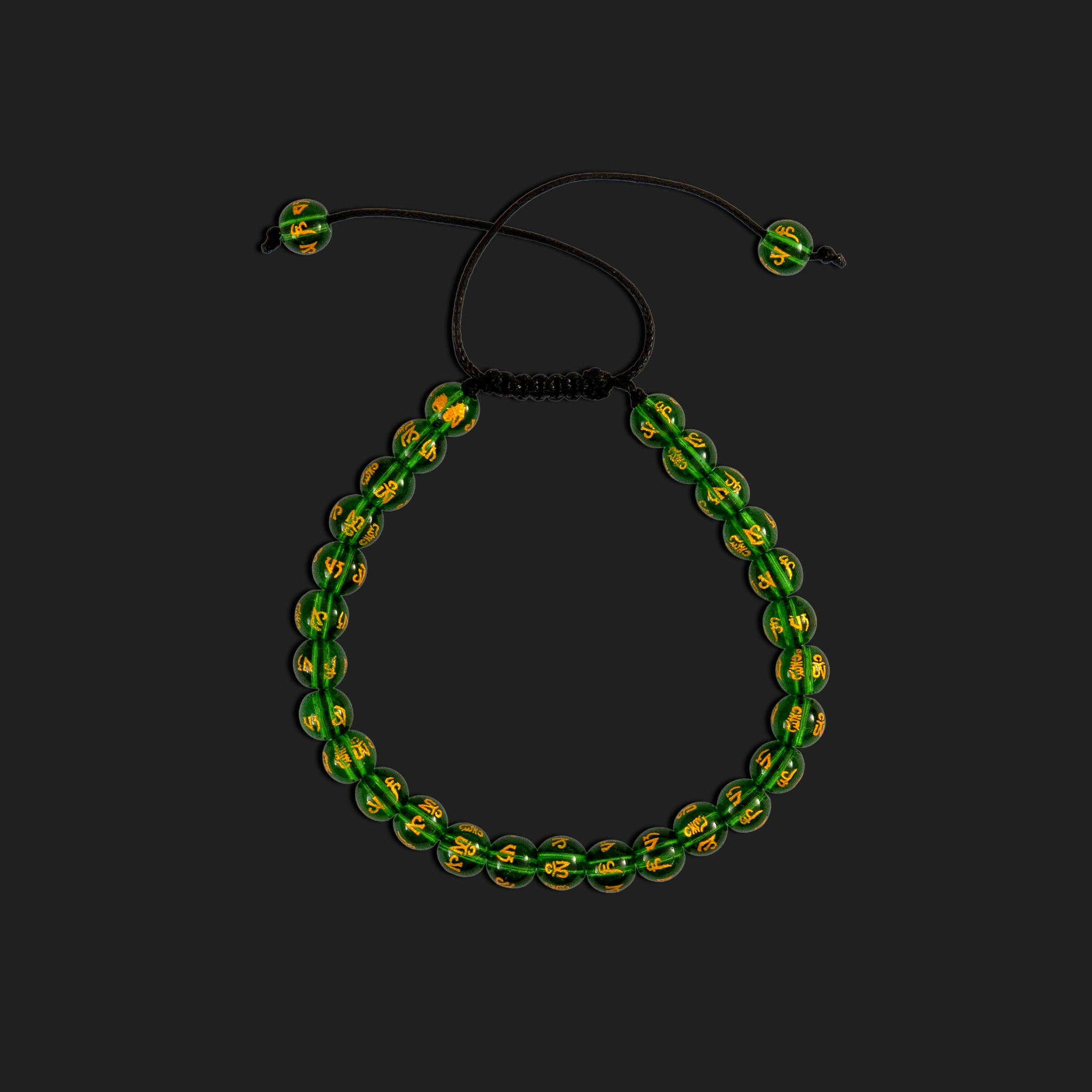 pulsera cristal feng shui suerte ajustable