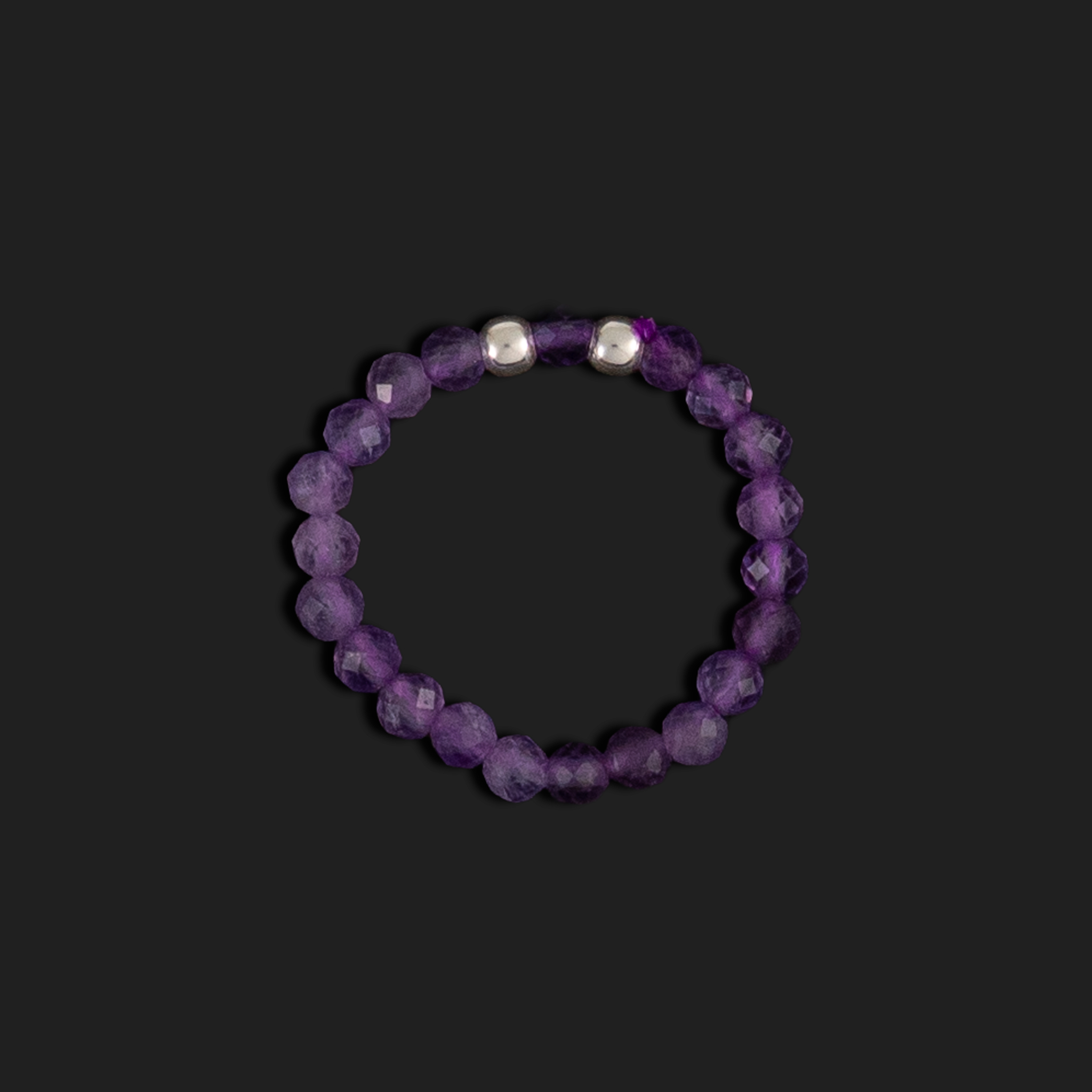 Anillo Elástico Amatista | Calma y Ansiedad