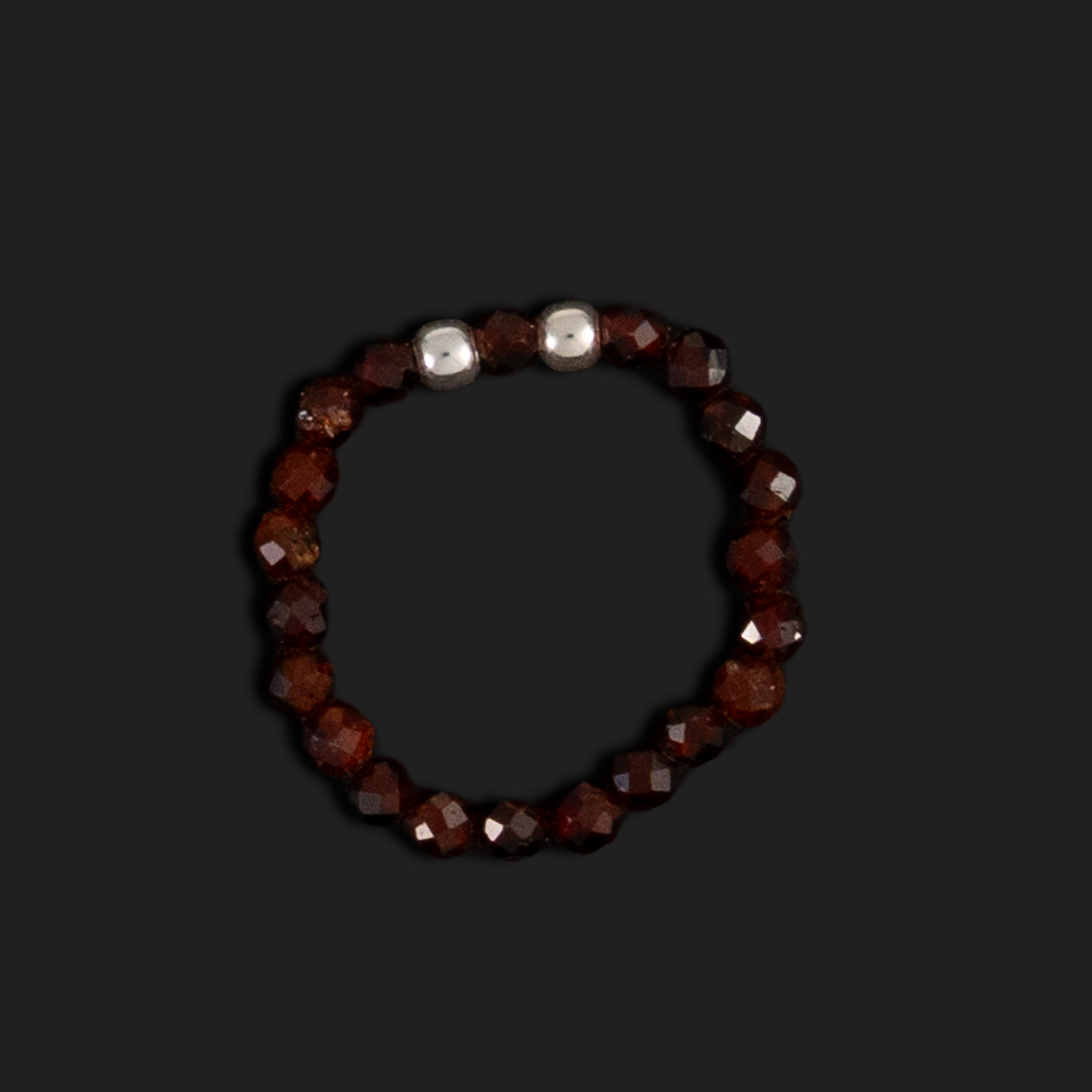 Anillo Elástico Granate | Fuerza y Alivio Físico