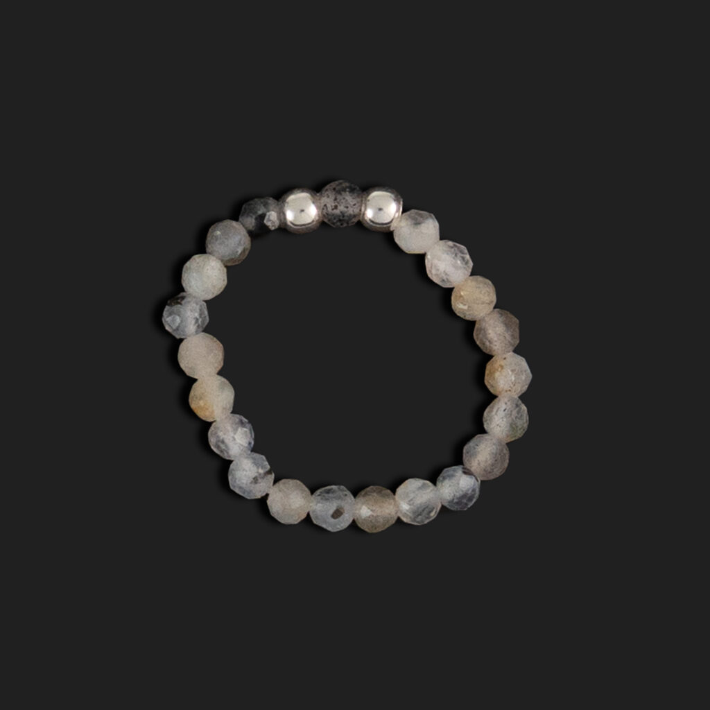 Anillo Elástico Labradorita | Magia y Protección