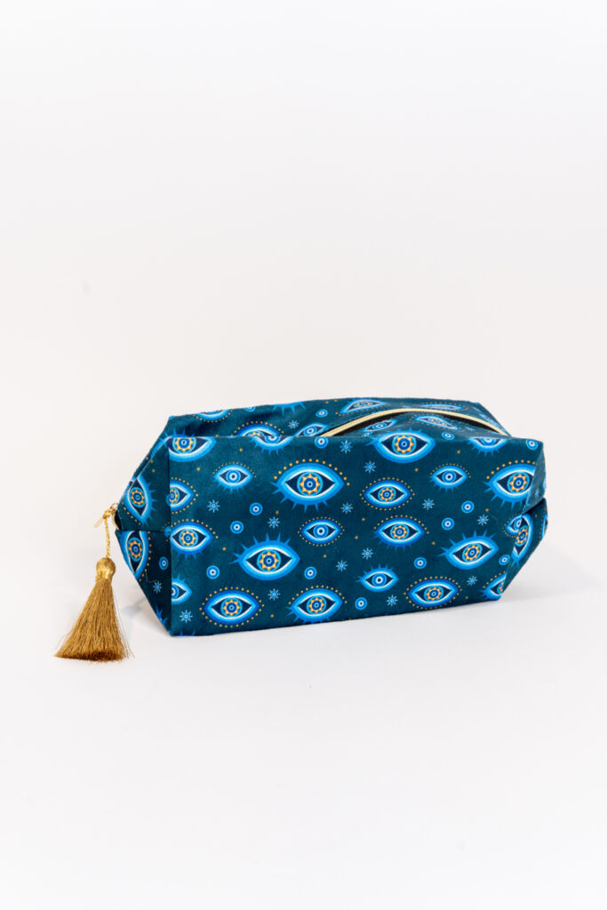 Neceser terciopelo mediano ojo de la providencia