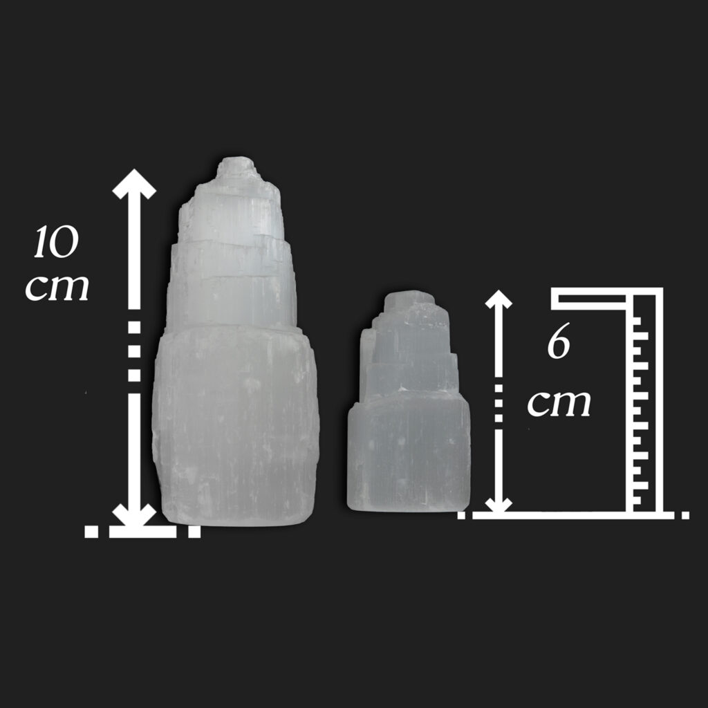 Monolito de selenita 6/10 cm