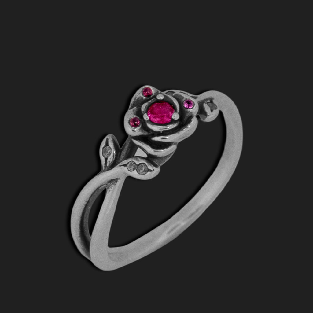 Anillo de la bella y la bestia