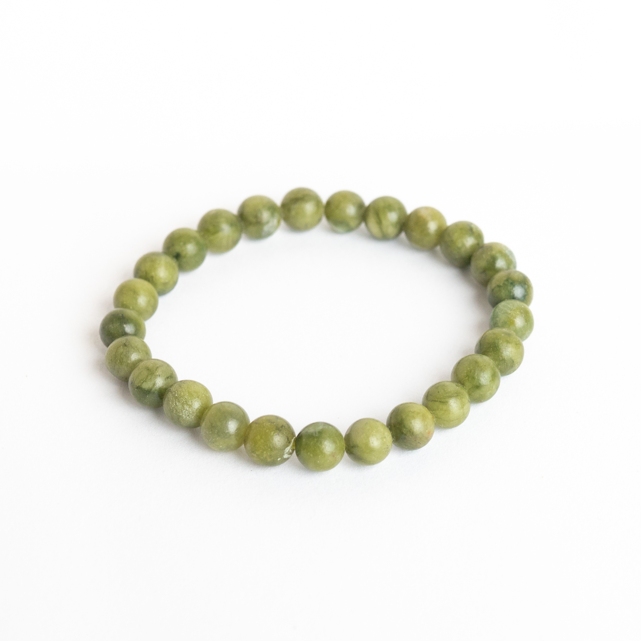 pulsera jade de la suerte 8 mm