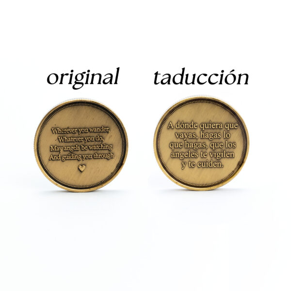 moneda angel de la guarda - Imagen 2