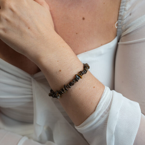Pulsera chips broncita - volteo - Imagen 2