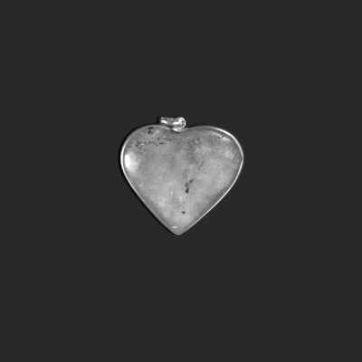 colgante corazon piedra luna