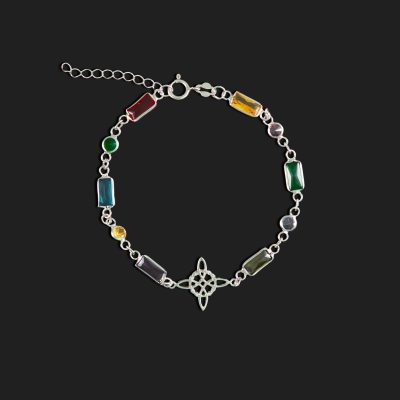 pulsera-circonitas y nudo de bruja